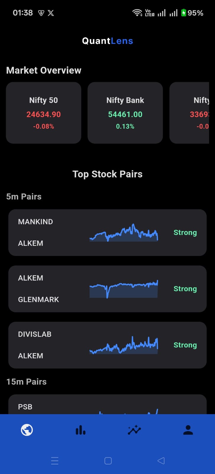 QuantLens App Screenshot